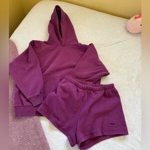 TNA Cozy Fleece Sweat Set